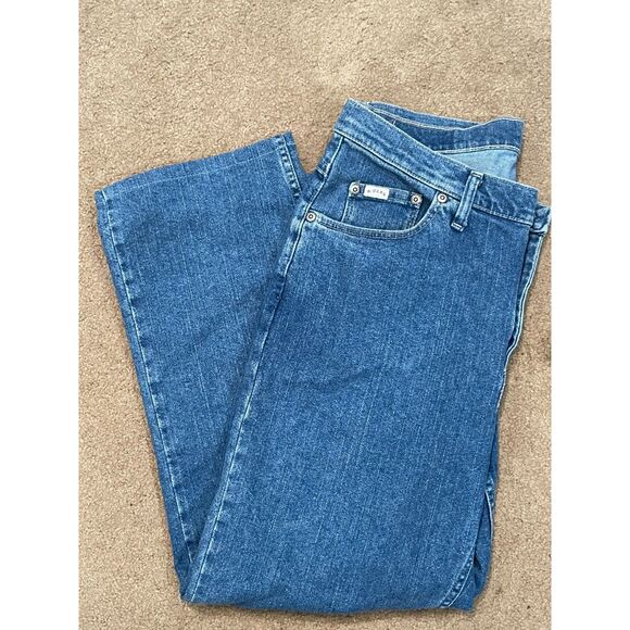 Denim Riders‎ Jeans 14P High Waist Womens Jeans Size Petite 130227H 32x27 Custom - Picture 1 of 6